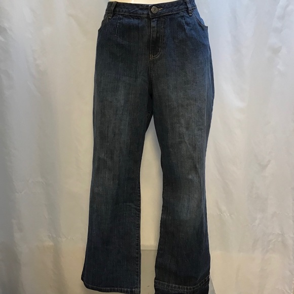 🔵Size 3 Petite Right Fit Stretch Bootcut-Medium - Picture 9 of 16